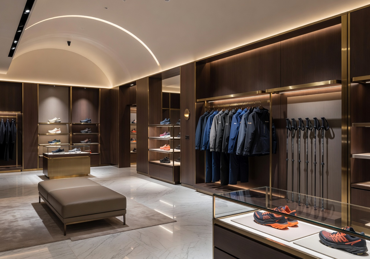 Engelhorn Sports luxury retail environment