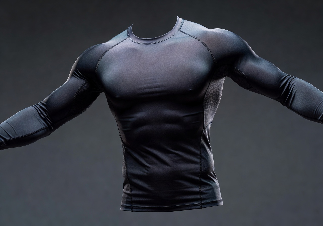 High performance compression wear top
