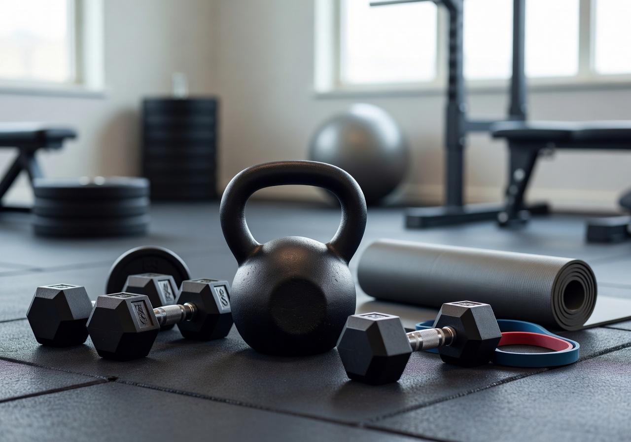 Weightlifter hands preparing with chalk in a dark gym